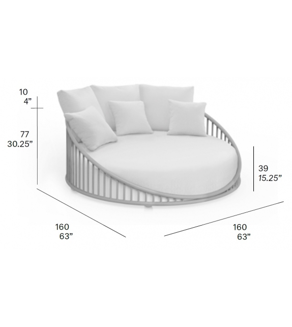 Cask Expormim Daybed Rond