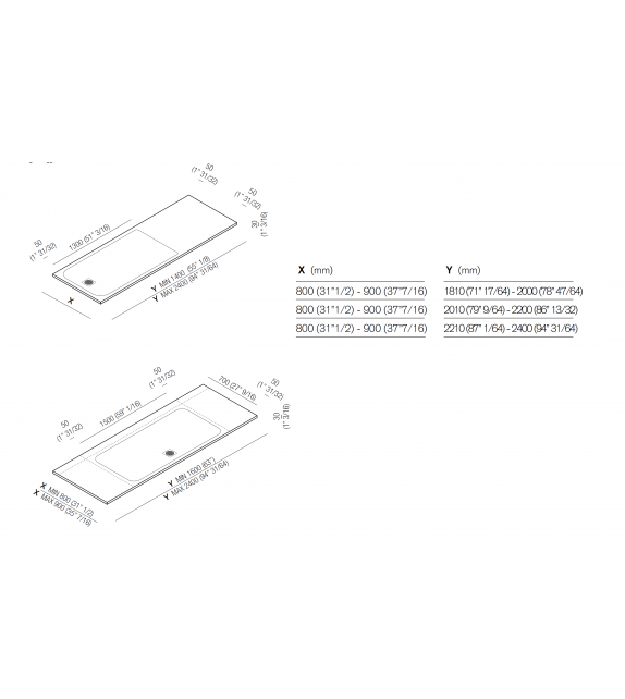 PDX Agape Shower Tray with Basin