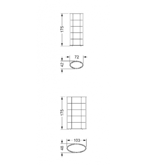 Ellipse Vitrine Reflex Angelo