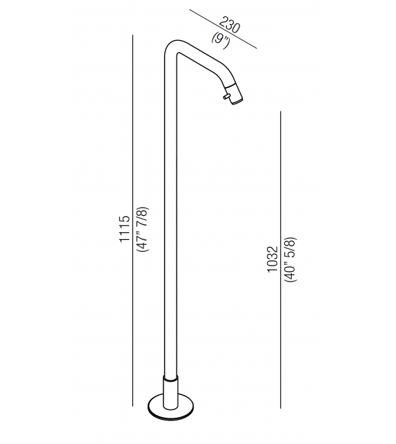 Memory Agape Caño de Pie