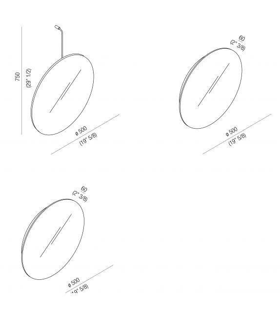 Bucatini Agape Miroir