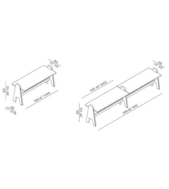 Cavalletto Agape Banquette