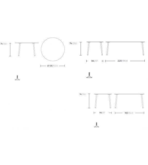 Kettal Village Table