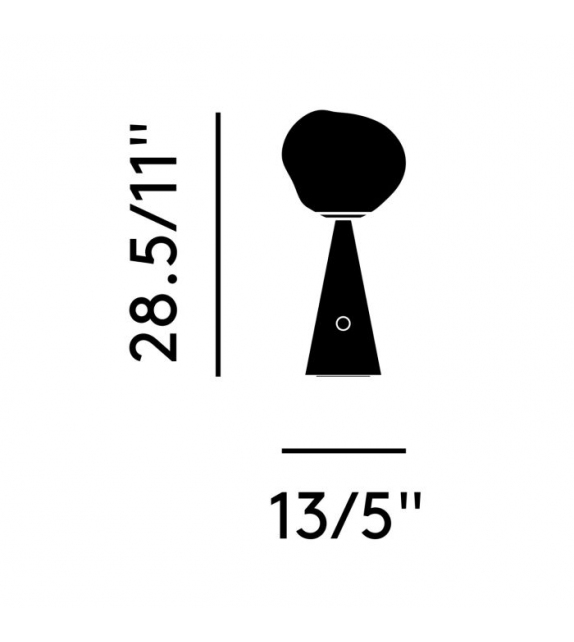Melt Portable Tom Dixon Lampe de Table