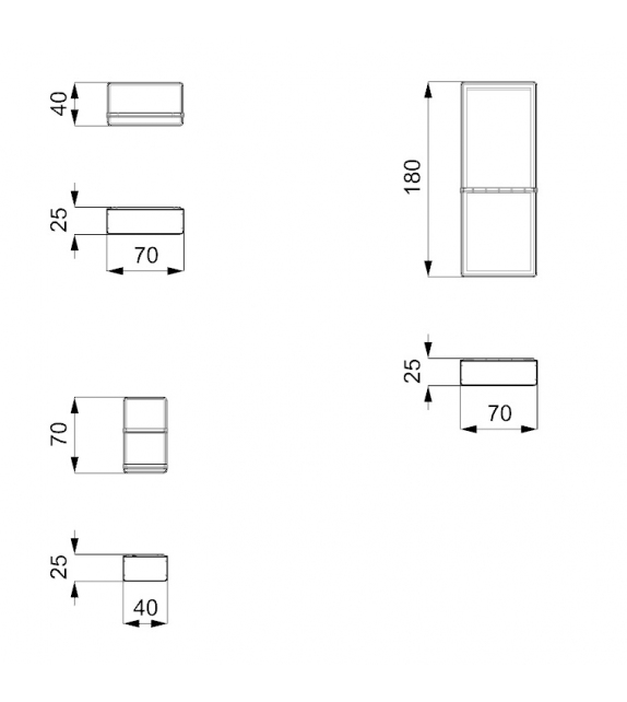 Shelf Specchio Reflex Angelo