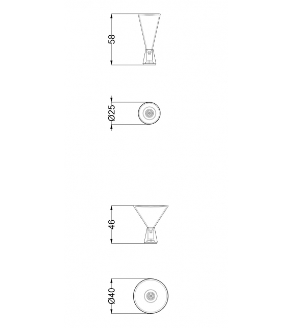 Accademia Table Lamp Reflex Angelo