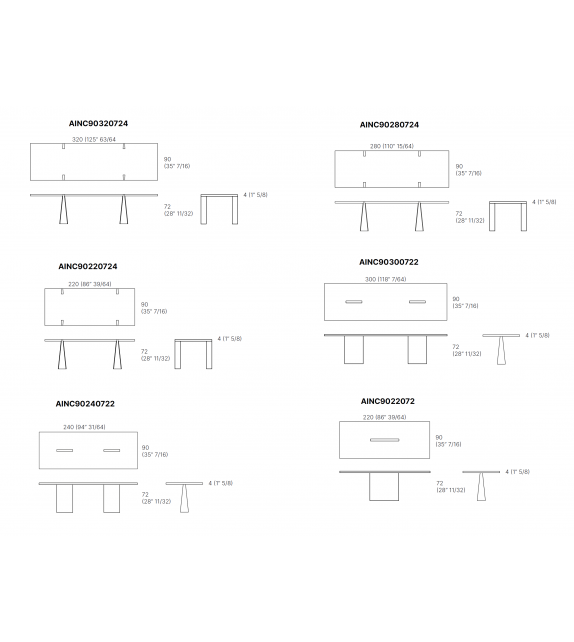 Incas Agapecasa Table