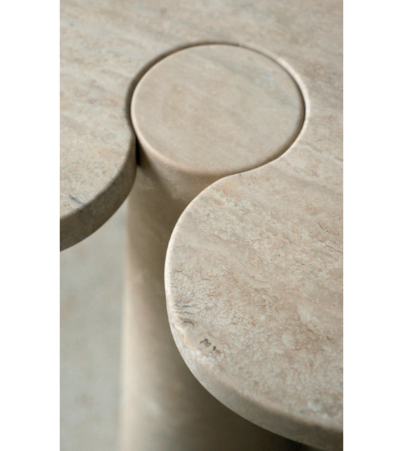 Eros Agapecasa Runder Tisch mit einem Stützelement