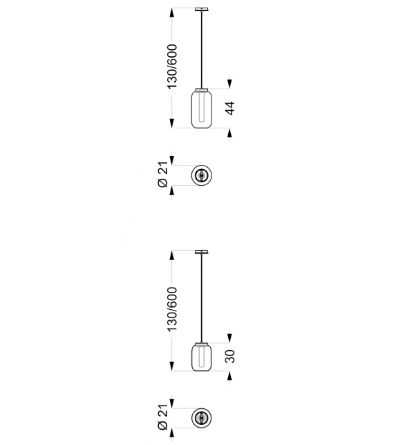 Lanterna Suspension Reflex Angelo