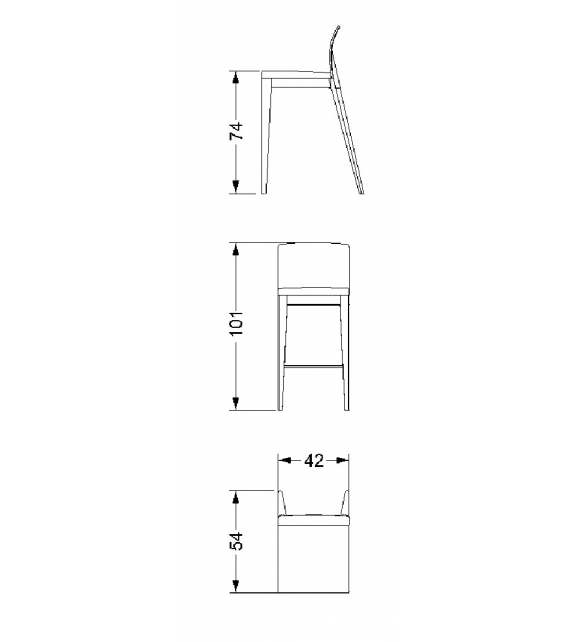 Sit Tabouret Reflex Angelo