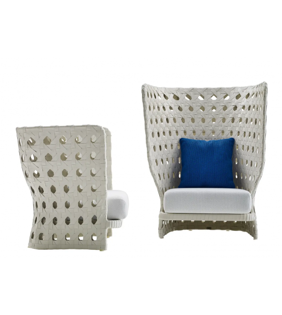 Canasta B&B Italia Outdoor Poltrona Con Schienale Alto