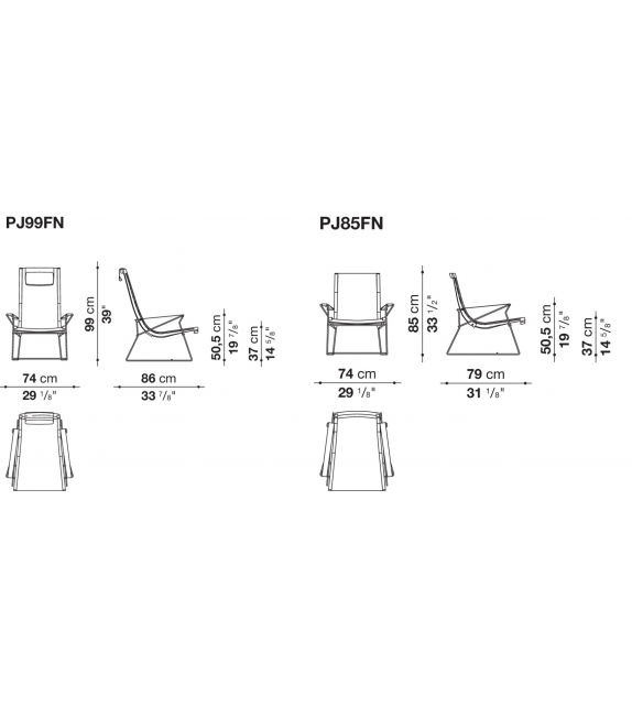 J.J. B&B Italia Fauteuil