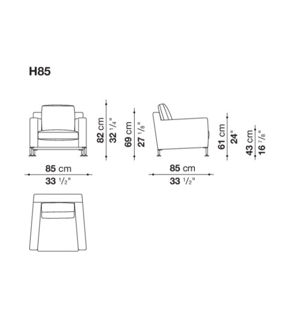 Harry B&B Italia Poltrona