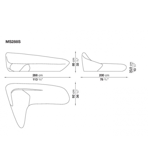 Moon System B&B Italia Sofa