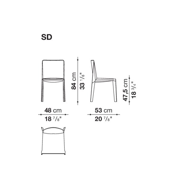 Doyl B&B Italia Silla
