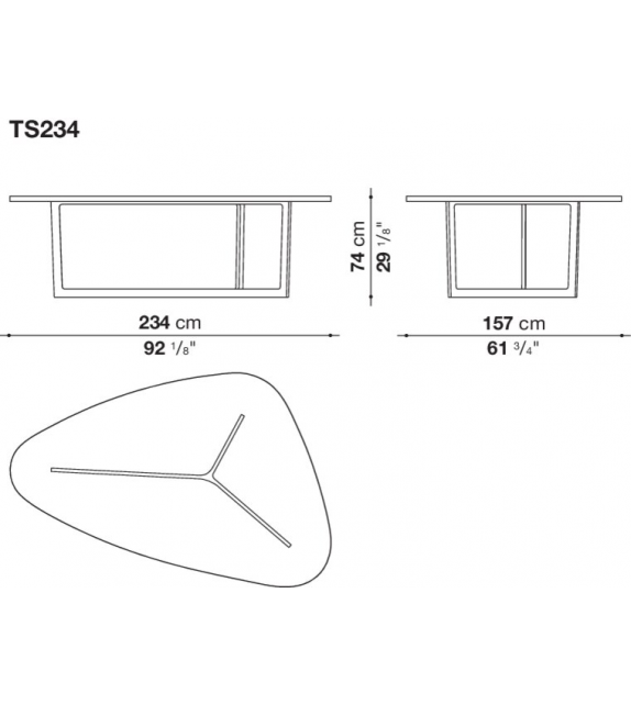 Seven Tisch B&B Italia