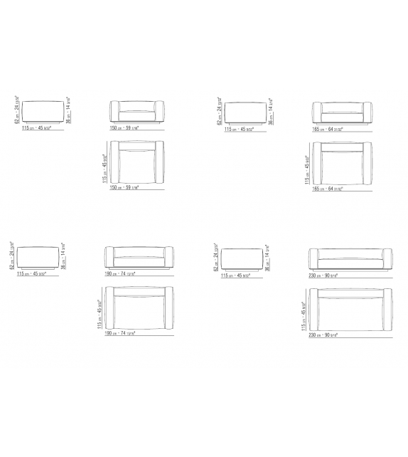 Grandemare Flexform Divano