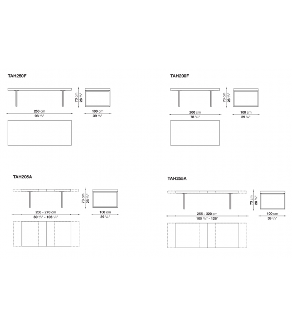Athos '12 B&B Italia Table