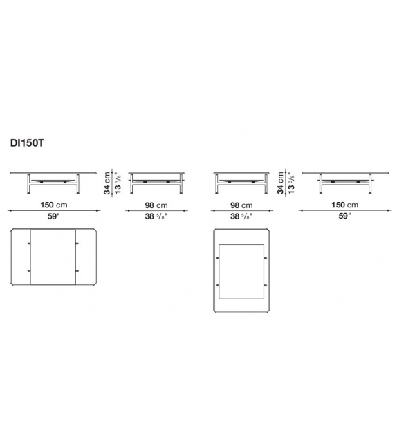 Diesis B&B Italia Coffee Table