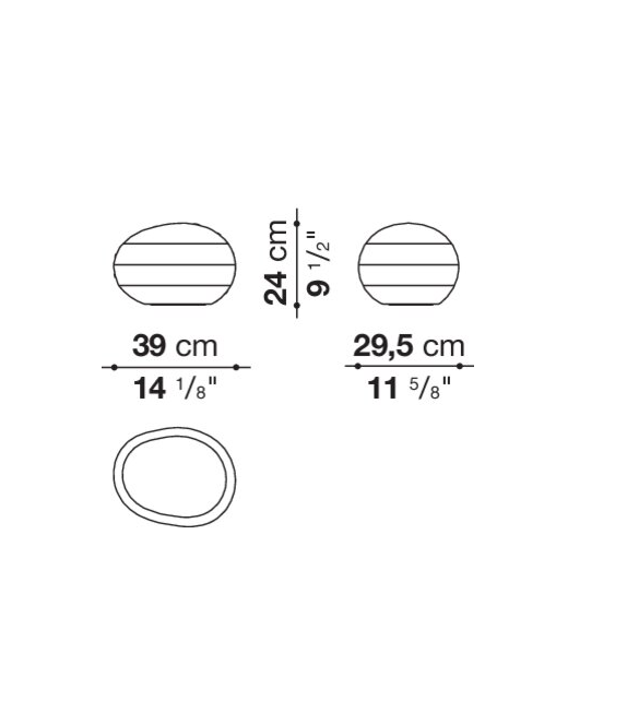 Inside Set de 4 Plateaux B&B Italia