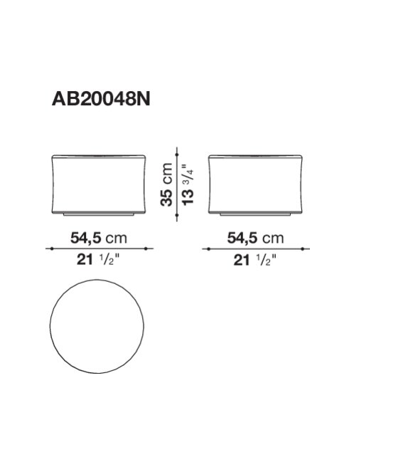 Gold Collection Sgabello B&B Italia