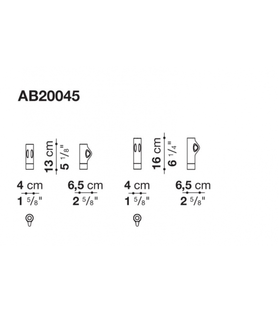 Lys Kerzenhalterpaar B&B Italia