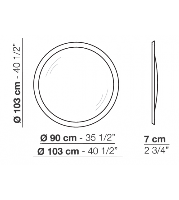 Ciclope Arflex Mirror