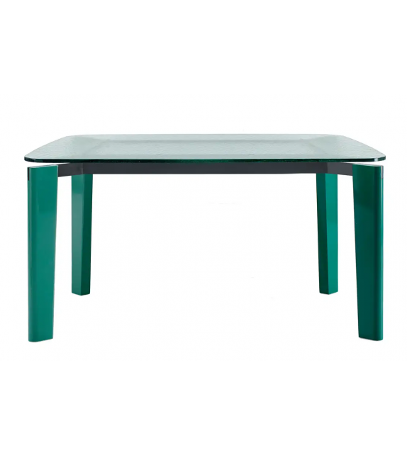 Oskar B&B Italia Tisch mit Glasplatte