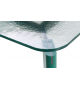 Oskar B&B Italia Table With Glass Top