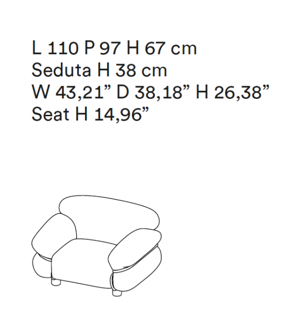 Sesann Tacchini Sessel