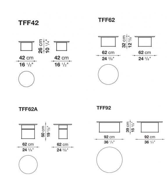 Fat-Fat B&B Italia Occasional Table