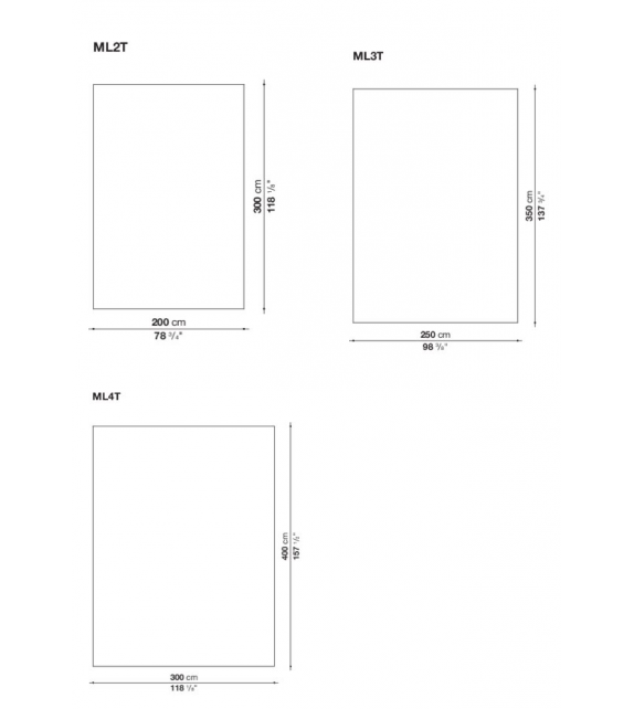 Milos B&B Italia Teppich