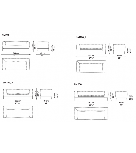 Michel B&B Italia Sofa