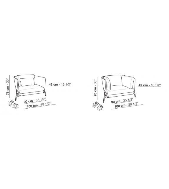 Elettra Arflex Sessel