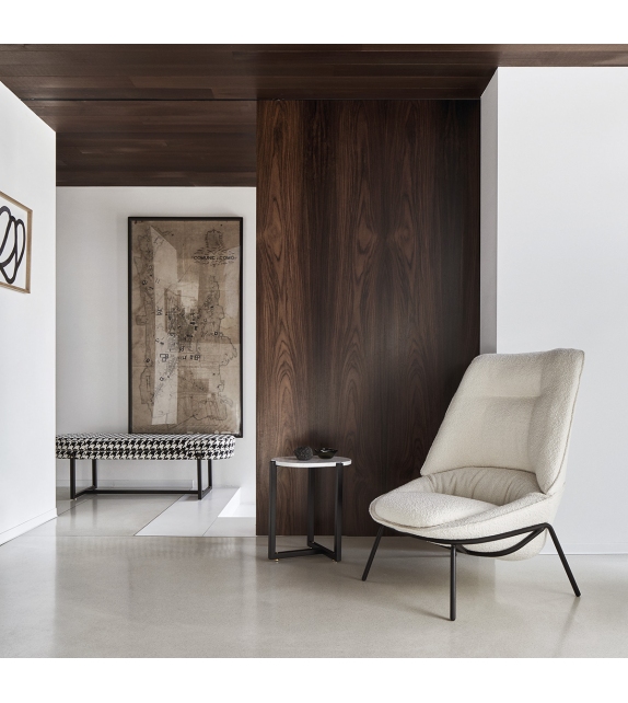 Ladle Arflex Fauteuil avec Base en Métal