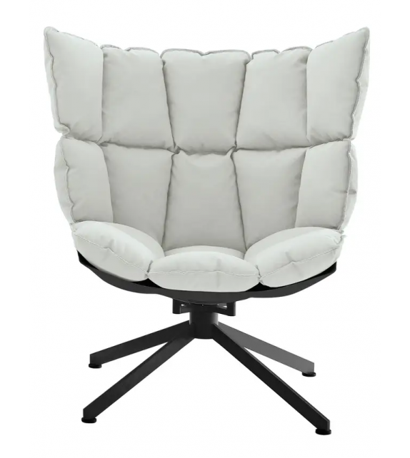 Husk B&B Italia Fauteuil avec Base en Aluminium