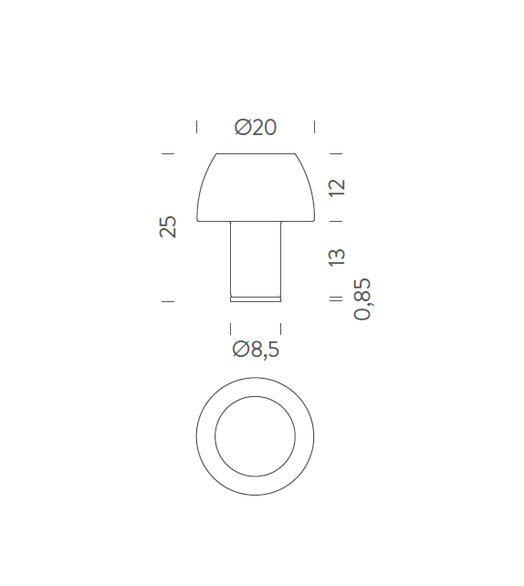 Prêt pour l'expédition - Lorosae Nemo Lampe de Table