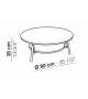 Cradle Arflex Coffee Table Basse