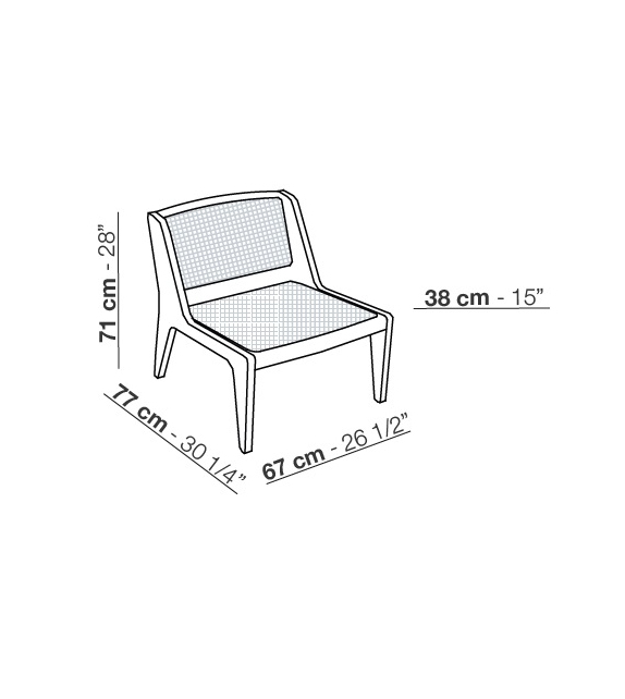 Delta Vienna Arflex Poltrona