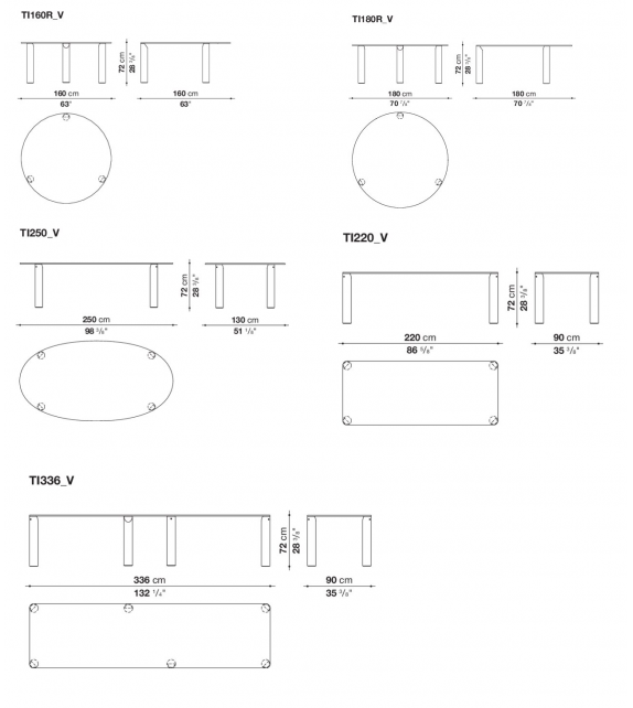Isos B&B Italia Table