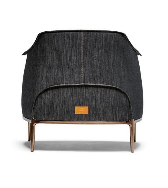 Archibald Denim Edition Poltrona Frau Fauteuil