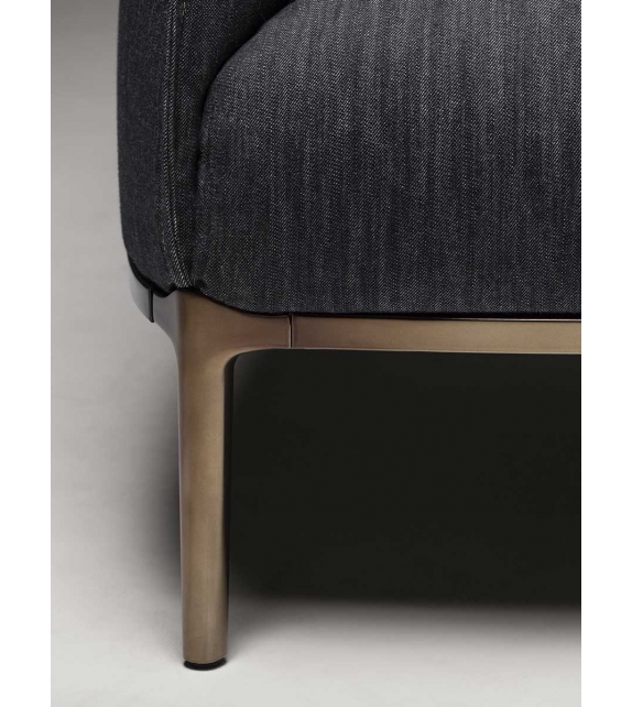 Archibald Denim Edition Poltrona Frau Armchair