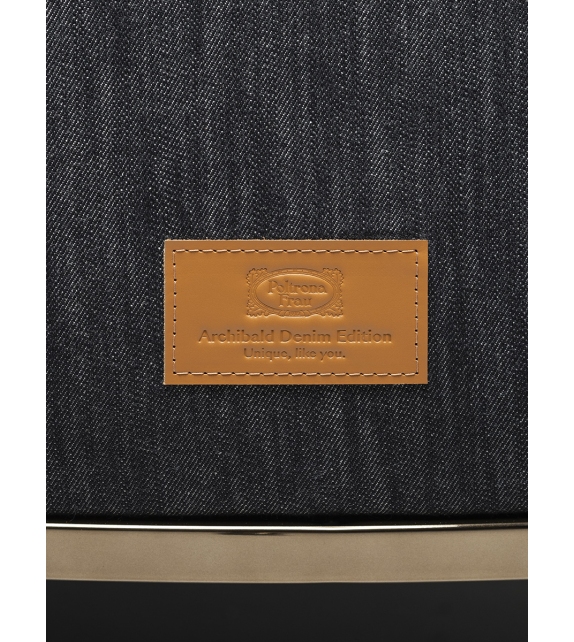 Archibald Denim Edition Poltrona Frau Sessel