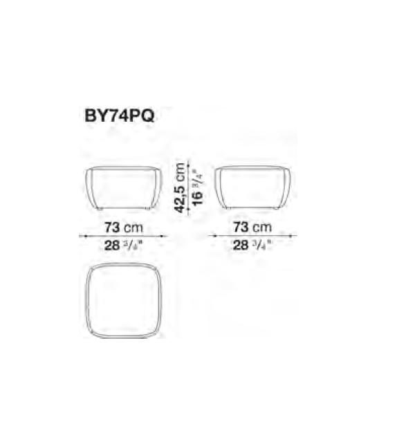 Bay Pouf B&B Italia Outdoor