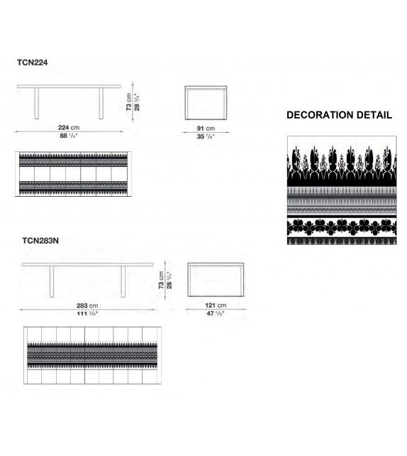 Canasta B&B Italia Outdoor Table