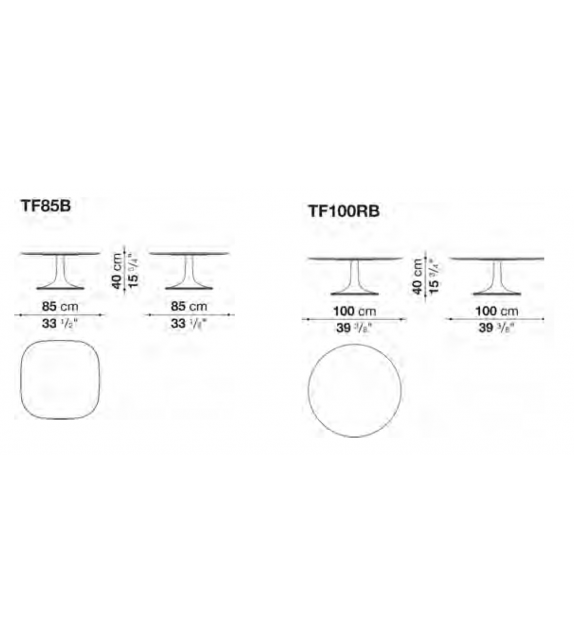 Pushpam B&B Italia Outdoor Table Basse