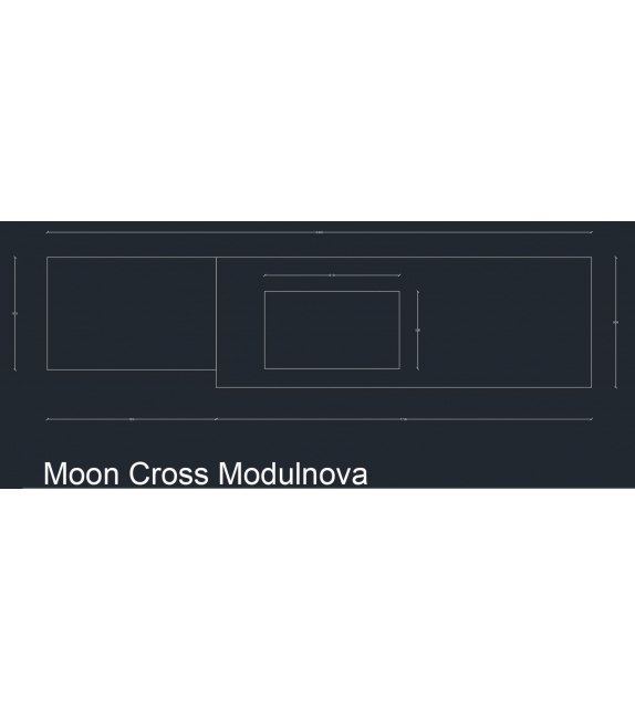 Pronta consegna - Moon Cross Modulnova Sistema Bagno