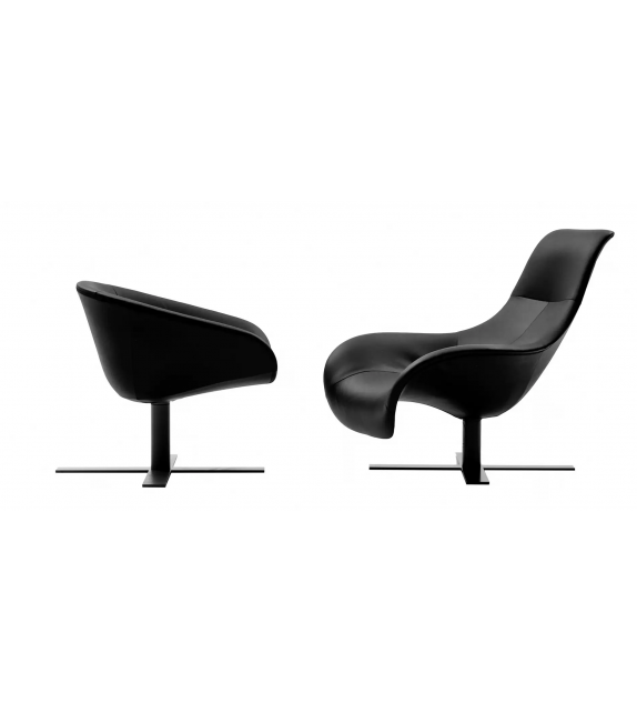 Mart B&B Italia Fauteuil Base en Acier