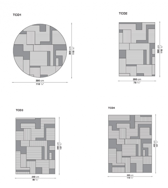 Caldes B&B Italia Rug