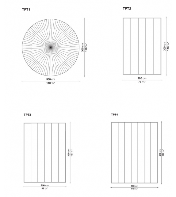 Caldes B&B Italia Tapis